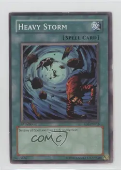 Heavy Storm 1st Ed. YuGiOh Dragon's Roar Structure Deck #SD1-EN016 2005 READ - Image 1