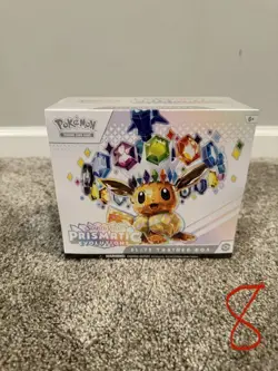 Pokemon Prismatic Evolutions Elite Trainer Box ETB New Sealed #8 - Image 1