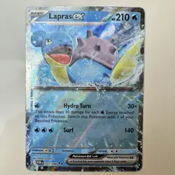 Lapras ex 022/088 - Double Rare - Pokemon TCG: Perfect Order - English NM - Image 1