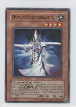 Mystic Swordsman LV4 1st Ed. YuGiOh Warrior's Triumph Structure Deck #SD5-EN014 - Image 1