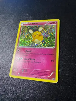 Dedenne - 10/12 McDonald's Promo Pokemon TCG 2014 -HP/MP Condition - 1B - Image 4