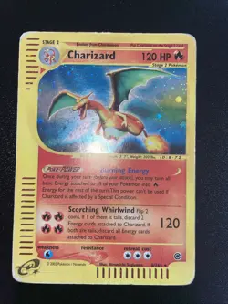 Pokemon Charizard 6/165 Expedition Rare Holo Unlimited Wizards ENG - Image 1