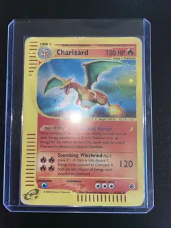 Pokemon Charizard 6/165 Expedition Rare Holo Unlimited Wizards ENG - Image 3
