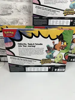 Pokemon Ascended Heroes First Partner Deluxe Pin Collection x4 - New & Sealed - Image 4