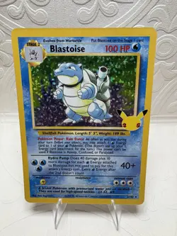 Pokemon TCG Blastoise Holo Rare 2/102 Base Set 100 HP Stage 2 Shellfish Eng - Image 1