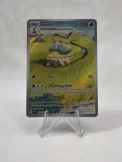 Pokemon TCG Grotle 164/162 S&V Temporal Forces Illustration Rare - NM - Image 1
