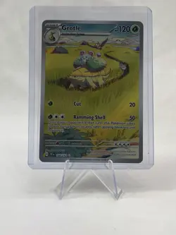 Pokemon TCG Grotle 164/162 S&V Temporal Forces Illustration Rare - NM - Image 3