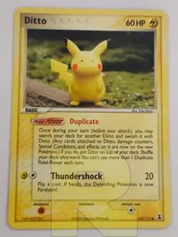 Ditto (Pikachu) ® EX Specie Delta 63/113 ® Comune ® Pokemon ® Inglese ® EX - Image 1