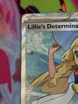 Pokemon Mega Evolution #169/132 Lillie's Determination Ultra Rare Full Art Holo - Image 3