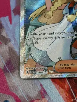 Pokemon Mega Evolution #169/132 Lillie's Determination Ultra Rare Full Art Holo - Image 5