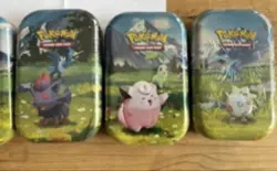 Pokemon TCG: Mega-Evolution Ascended Heroes - Sealed Mini Tins - X5 full set - Image 2