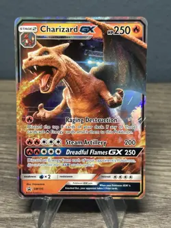 Pokemon Charizard GX SM195 Detective Pikachu Black Star Promo Holo - Image 1