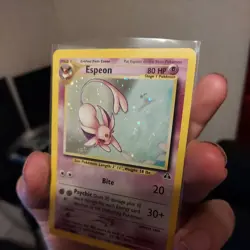 Espeon 1/75 Neo Discovery Unlimited Holofoil Holo Rare Pokemon TCG - Image 2