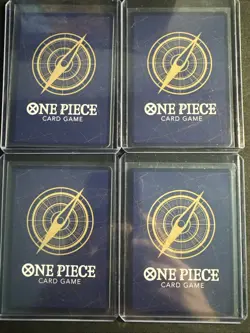 One Piece TCG EB03-055 SR Nico Robin Playset X4 English NM - Image 2