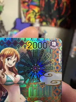 One Piece Nami SP Alternative Art English OP01-016, OP05 MP/Damaged - Image 3