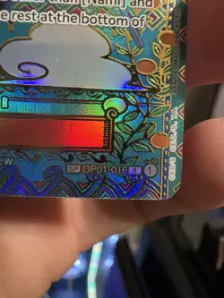 One Piece Nami SP Alternative Art English OP01-016, OP05 MP/Damaged - Image 4