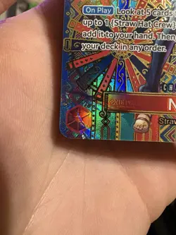 One Piece Nami SP Alternative Art English OP01-016, OP05 MP/Damaged - Image 5