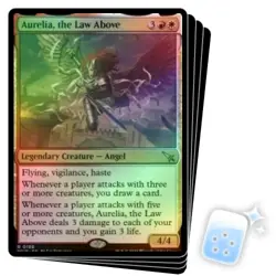 FOIL AURELIA, THE LAW ABOVE X4 Murders At Karlov Manor MKM Magic MTG MINT CARD - Image 1