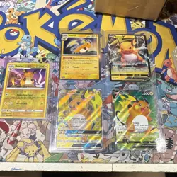 Pokemon TCG Raichu 5 Card Lot Holo Foil PAF SWSH SM English - Image 1