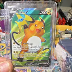 Pokemon TCG Raichu 5 Card Lot Holo Foil PAF SWSH SM English - Image 5