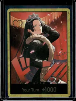 One Piece Heroines Edition DON!! Card (Boa Hancock) (Gold) - Image 1