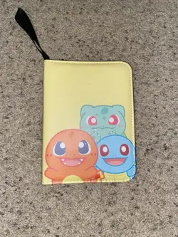 Charmader,Bulbasaur,Squirtle Pokemon Card Binder Book Sheet Fits 400 Cards NEW - Image 1