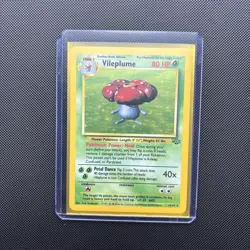Pokemon TCG Vileplume Jungle Card 15/64 Unlimited Rare, Played - Image 5