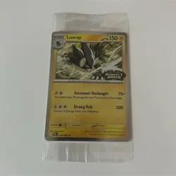 Pokemon Luxray Promo Perfect Order Stamped Card Best Buy Promo 2026 - Image 1
