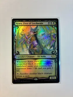 MTG - Ayara, First of Locthwain MUL Foil R#13 - Image 1