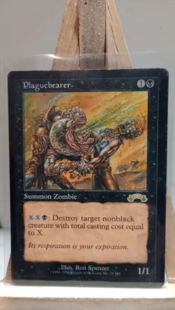 Magic The Gathering Exodus Plaguebearer #71/143 2 - Image 1
