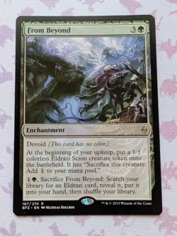 From Beyond x1 Magic the Gathering 1x Battle for Zendikar mtg card - Image 1