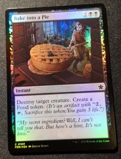 Bake Into A Pie - Foil - FDN - MTG - EN - NM - 0169 - Image 1