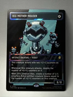 Big Mother Mouser (Borderless) (Surge Foil) Commander: Teenage Mutant Ninja... - Image 1