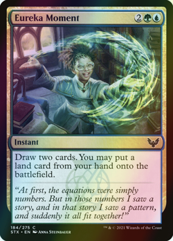 MTG Eureka Moment Foil ** Strixhaven: School of Mages ** English (NM) - Image 1