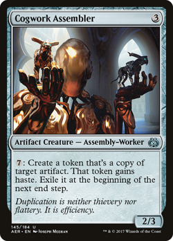COGWORK ASSEMBLER ~mtg NM-M Aether Revolt Unc x4 - Image 1
