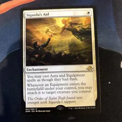 Magic The Gathering MTG SIGARDA'S AID Eldritch Moon LP Lightly Played - Image 1