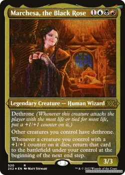 Marchesa, the Black Rose (Foil Etched) [2X2 - 520] - NM [Foil] TCG MTG - Image 1