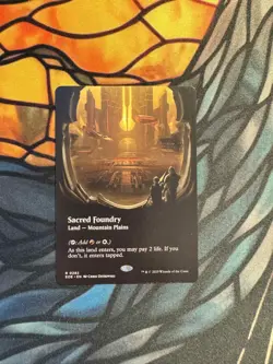Sacred Foundry Edge of Eternities Borderless Rare - Image 1