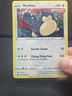 Carte Pokemon RONFLEX SWSH119 Holo PROMO Epee et Bouclier 6 EB06 FR - Image 3