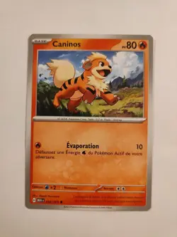 Carte Pokemon - Caninos 058/165 - EV03.5 151 - Image 1
