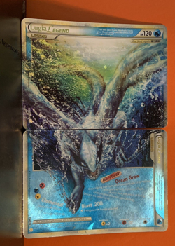 Lugia LEGEND Set - 114/123 + 113/123 - Pokemon Heart Gold Soul Silver MP - Image 1