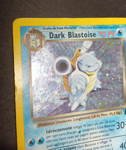 Dark Blastoise Holo Team Rocket 3/82 ITA - Carta Pokemon Rara Olografica - Image 2
