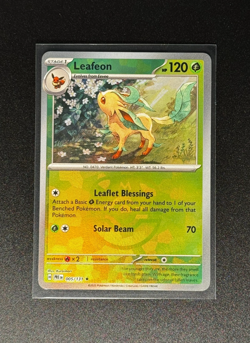 Pokemon - Leafeon 005/131 Masterball Rev - Prismatic Evolutions - ENG- NM - Image 1