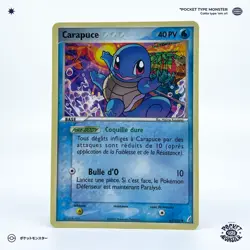 CARAPUCE 64/100 Gardiens de Cristal Bloc EX VF FR Carte Pokemon - Image 2