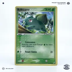 BULBIZARRE 46/100 Gardiens de Cristal Bloc EX VF FR Carte Pokemon - Image 2