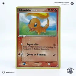 SALAMECHE 48/100 Gardiens de Cristal Bloc EX VF FR Carte Pokemon - Image 2
