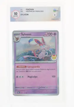 Pokemon Sylveon - 040/131 - Pokemon Day Promo - GRAAD 10 ITA 2025 - Image 1