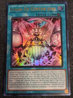 Yugioh Stand Up Centur-Ion! MP24-EN299 Ultra Rare 1st Ed NM - Image 1