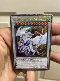 COSMIC BLAZAR DRAGON QUARTER CENTURY SECRET RARE MP24-EN029 YUGIOH MINT/NM - Image 1