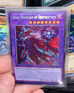 Yu-Gi-Oh Maze Of Muertos Dark Magician of Destruction Secret Rare MZMU-EN011 NM! - Image 1